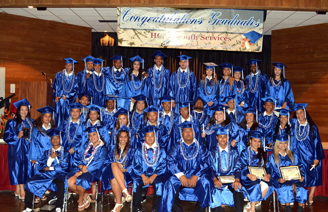 Photo of Youth Services Graduating Class 2014